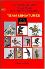 LES FIGURINES TEAM MINIATURES  Format A4 PORTRAIT  -82 PAGES - EDITION 2025