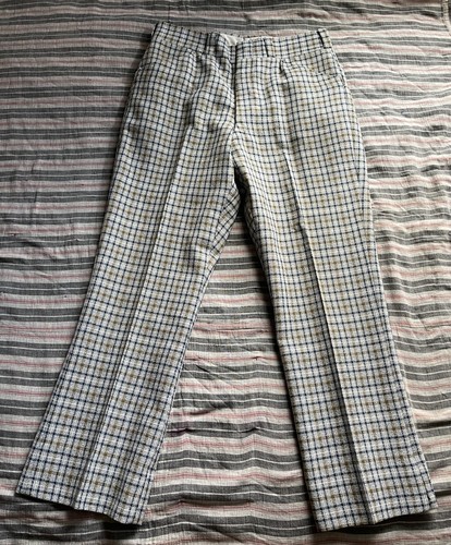 Vintage 60s 70s plaid - 60s,