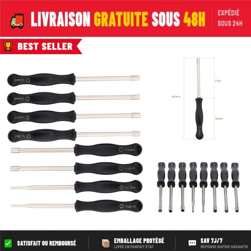 Savior 8pcs tournevis réglage - tournevis,