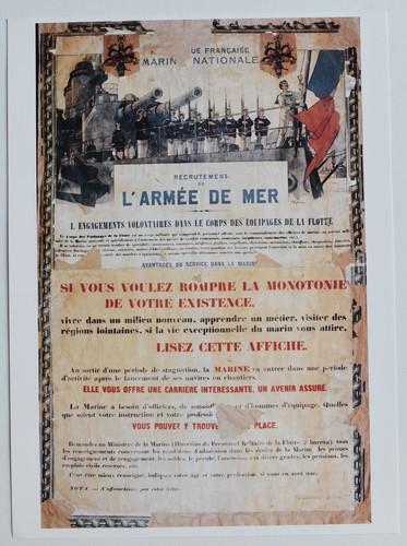 Affiche marine nationale - marine, nationale de