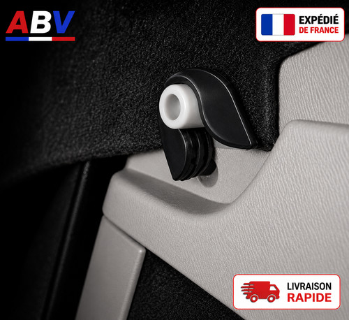 Clips plage arrière - x2,