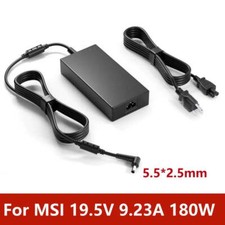 180W 19.5V 9.23A AC Adapter Power For MSI Gaming GF75 GF63 GS40 GS60 GS70 GS65 G