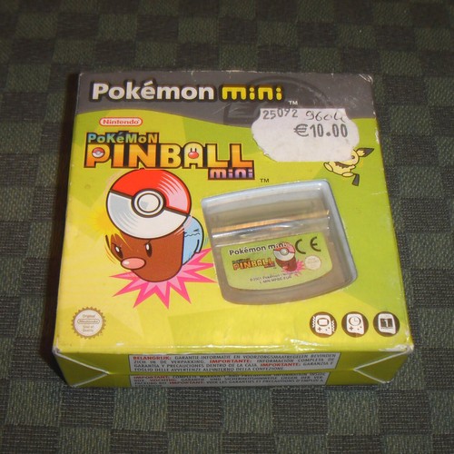 Pokémon mini pinball boite - pokémon,