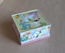 TRES JOLIE BOITE A POUDRE ANCIENNE BONHEUR DU JOUR de KLYTIA  vide