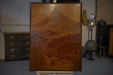 Tableau bois marqueterie