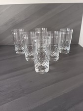 ANCIEN 6  VERRE  Orangeade Whisky EN CRISTAL  CHAUNY BACCARAT