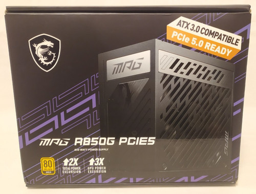 Msi mpg a850g pcies - msi, 80