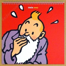 HERGE Calendrier Tintin 2007