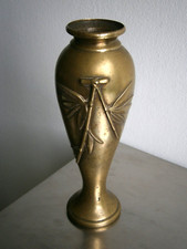 Vase Laiton Bronze 19°s Chine