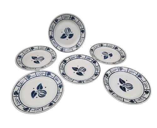 Superbe lot 6 assiettes - 6,