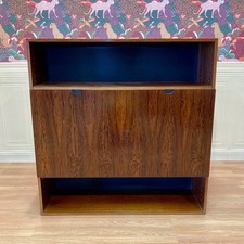 BUREAU PALISSANDRE SUSPENDU DESIGN SCANDINAVE.