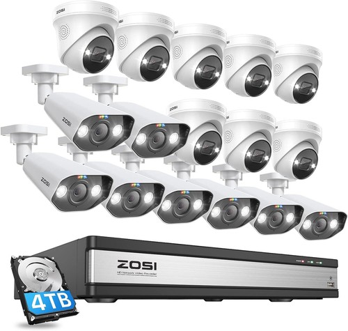 Zosi 16ch poe security - zosi,
