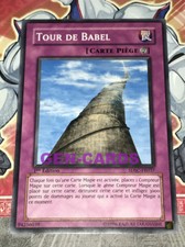 Carte YU GI OH TOUR DE BABEL