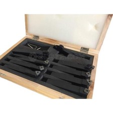 JEU D'OUTILS À PLAQUETTES POUR TOUR METAUX TOURNAGE HOLZMANN 9TLG10