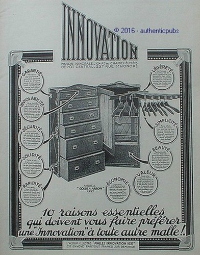 Publicite innovation malle - publicite,