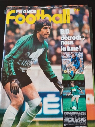 France football 11 1980 - football, 4/11/1980