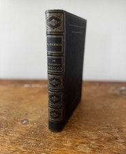 Antique French Book 1847 Les