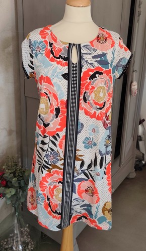 Robe multicolore saison - robe, mi