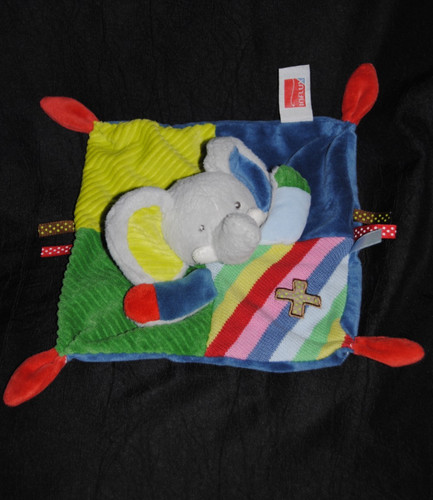 🐘Doudou plat éléphant