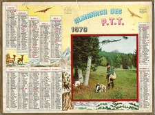 Almanach des PTT 1970.Chasseur