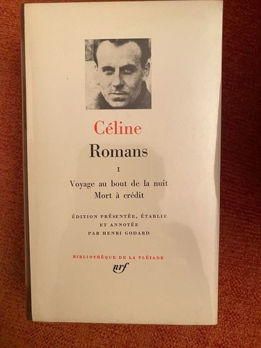 Céline romans tome i - romans,