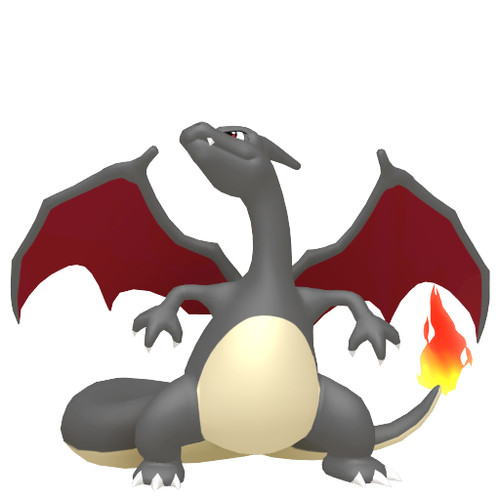 Dracaufeu shiny dans pokémon - dracaufeu,