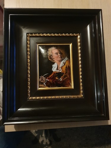 Tableau emaux limoges homme - emaux,