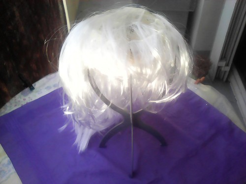 Perruque blonde lisse lace - –,
