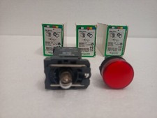 SCHNEIDER XB5AV44 Rouge Complet Indicateur De Lumière Ø22 Lentille Simple