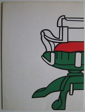 VALERIO ADAMI - carton d invitation MAEGHT LITHO 1970