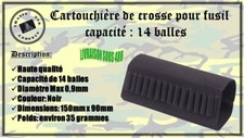 Cartouchière crosse pour - cartouchière,