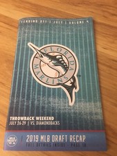 Miami marlins leading off magazine throwback issue July 2019 free gift!