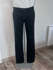 joli pantalon chino noir demi
