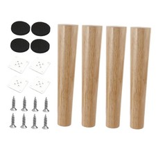 Lot de 4 pieds de meuble en