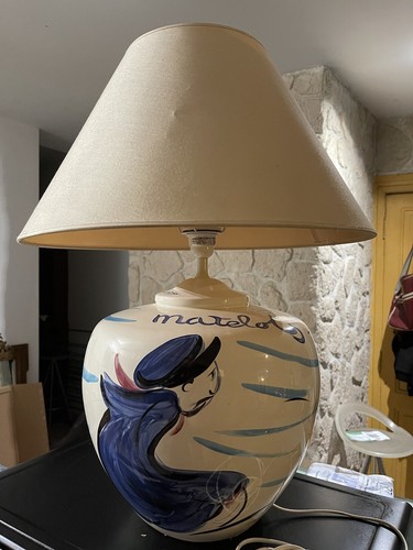 Belle lampe ceramique - lampe,