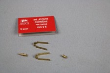 ZC3179 Amati 4370/06 accastillage bateau miniature charnieres gouvernail 5-6mm