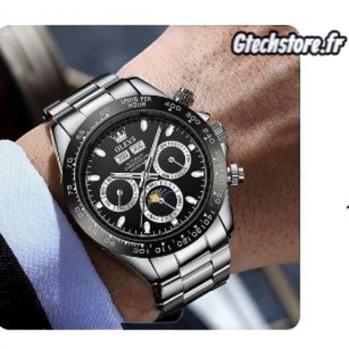 Montre homme automatique olevs - montre,