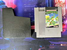 JEU NINTENDO NES - TORTUES NINJA - AVEC ETUI - NETTOYÉ ET TESTÉ