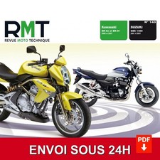 Revue Moto Technique 143 Kawasaki ER-6n/f Suzuki GSX1400 RMT CD PDF