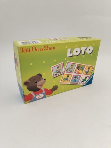 Loto petit ours brun - loto,