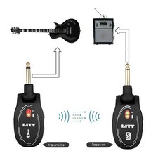 F91C sans Fil Gitarrensystem 5.8G Guitares Électroniques Émetteur Récepteur