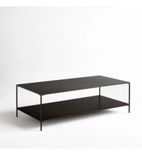 Table basse en métal - table,