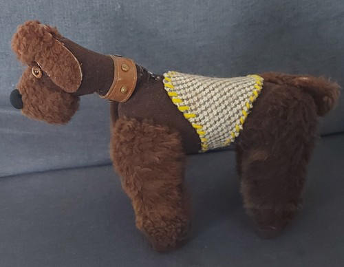 Ancienne peluche caniche - peluche,