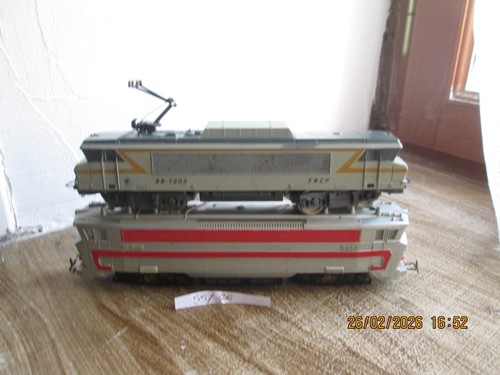 Deux locomotive bb - ,