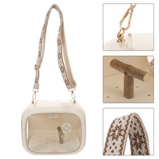  Cage de transport pour oiseaux - Cage à perroquet portable avec sangle réglable