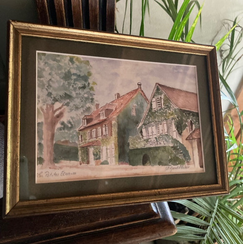 Petite peinture aquarelle - à, l'aquarelle