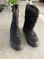 Après ski noirs matelassés