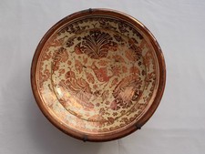 PLAT ANCIEN FAIENCE CERAMIQUE HISPANO MAURESQUE MANISES SPAIN ANTIQUE XVIII