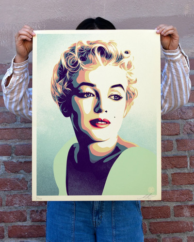 Obey giant marilyn sunset - marilyn,