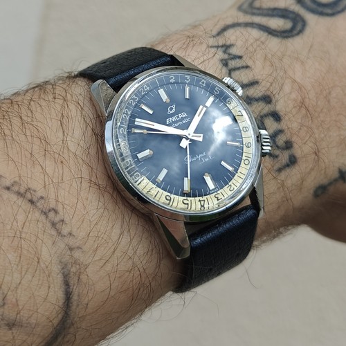 Enicar sherpa jet mk2 - , montre
